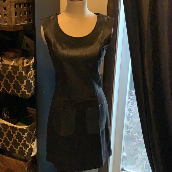 ASOS Black on Black Sleeveless Dress - Picture 4 of 7